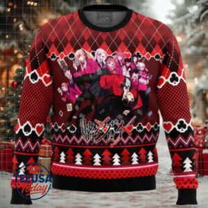 Beautiful Gambler Kakegurui Ugly Christmas Sweater