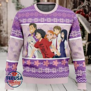Best Friends Anohana The Flower We Saw That Day Ugly Christmas Sweater