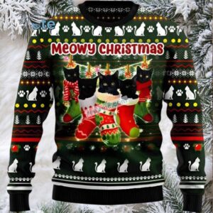 Black Cat Dad Socks Meowy Christmas Best Ugly Xmas Sweaters Black Cat Dad Socks Meowy Christmas Best Ugly Xmas Sweaters