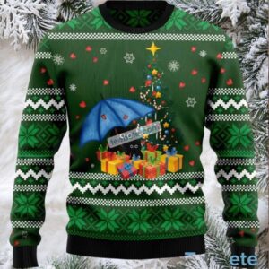 Black Cat Mom Rain With Love Ugly Xmas Sweater Party Black Cat Mom Rain With Love Ugly Xmas Sweater Party