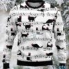 Black Cat Mom I Will Destroy Christmas Funny Ugly Sweater Black Cat Mom I Will Destroy Christmas Funny Ugly Sweater