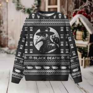 Black Death Ugly Sweatshirts