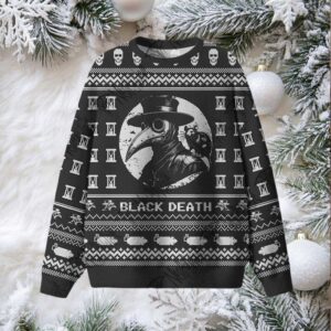 Black Death Ugly Sweatshirts