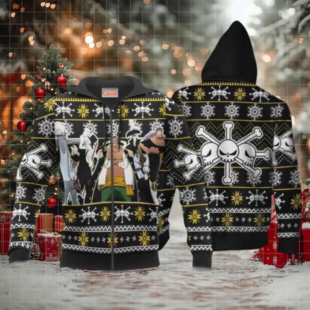 Blackbeard Pirates Ugly Christmas Sweater One Piece Anime 1k494 Fan Gift Stylist Unisex Cartoon Graphic Outfits Aop 3d Hoodie, Blackbeard Pirates Ugly Christmas Sweater One Piece Anime 1k494 Fan Gift Stylist Unisex Cartoon Graphic Outfits Aop 3d Hoodie,