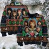Van Halen Band Photo Xmas Wreath Holiday Gifts 2025 Ugly Christmas Sweater Van Halen Band Photo Xmas Wreath Holiday Gifts 2025 Ugly Christmas Sweater