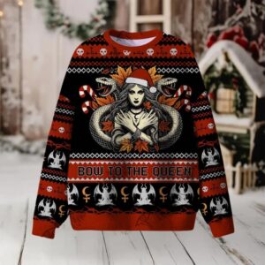 Bow to the Queen Ugly Sweatshirts
