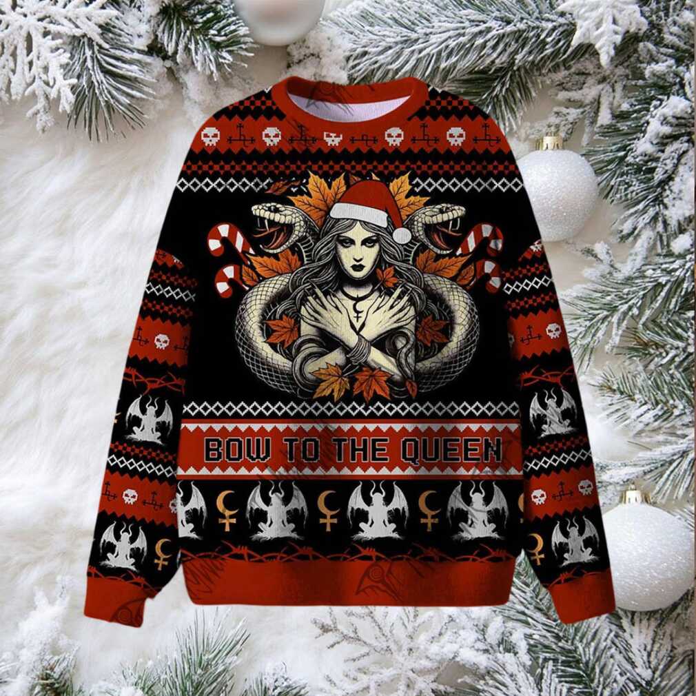 Bow to the Queen Ugly Sweatshirts Bow to the Queen Ugly Sweatshirts