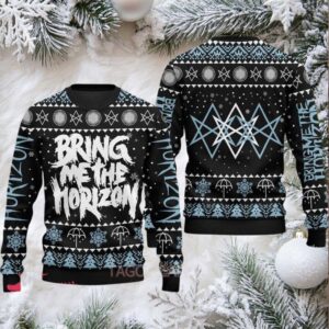 Bring Me The Horizon Big Logo Knitted Ugly Christmas Sweater