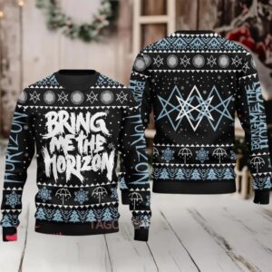 Bring Me The Horizon Big Logo Knitted Ugly Christmas Sweater