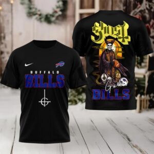 Buffalo Bills NFL Ghost Band Shirt