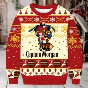 Captain Morgan Christmas Ugly Sweatshirt