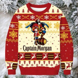 Captain Morgan Christmas Ugly Sweatshirt