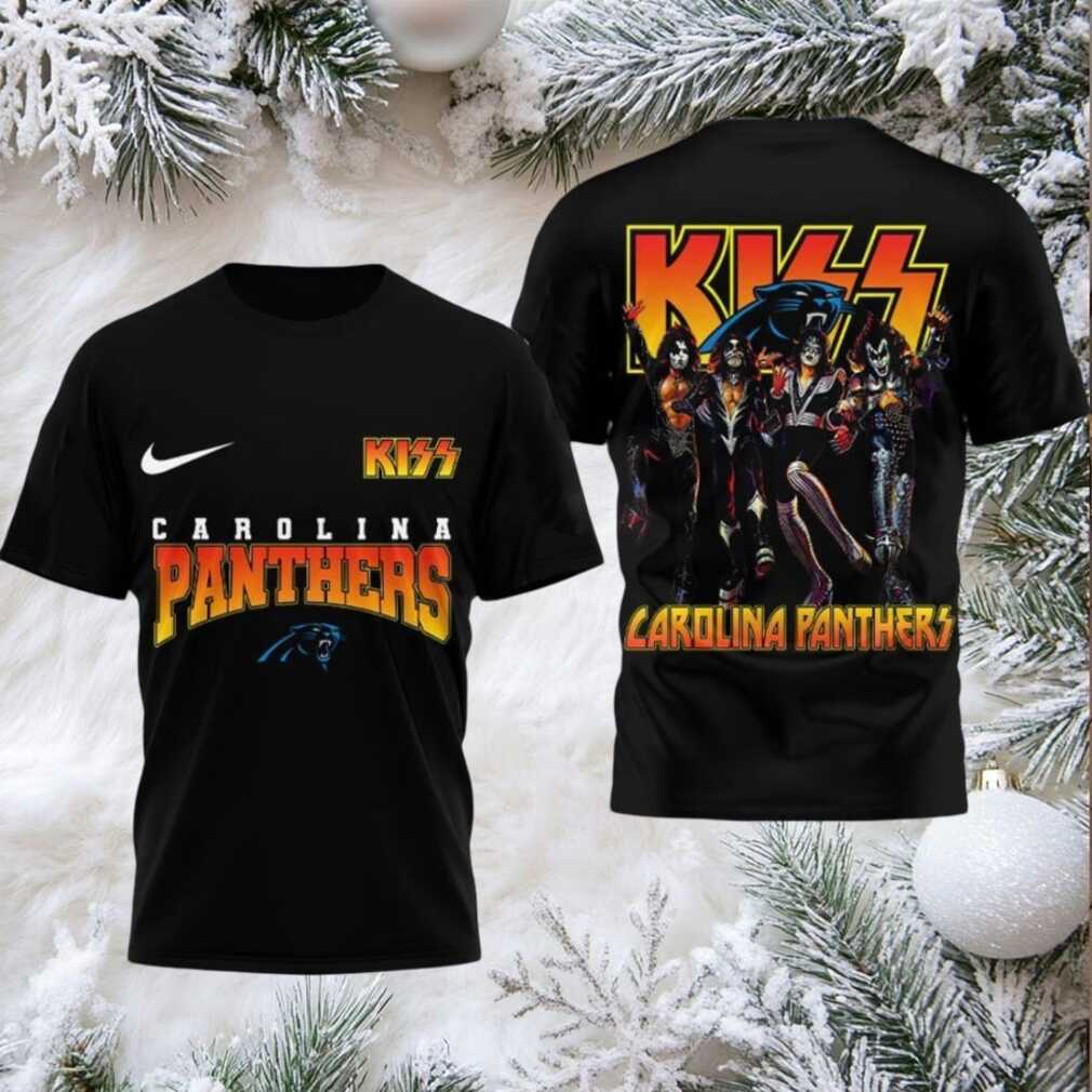 Carolina Panthers NFL Kiss Band Shirt back view