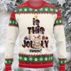 Baltimore Ravens Jack Skellington Ugly Christmas Sweater Naughty Black Blue Baltimore Ravens Jack Skellington Ugly Christmas Sweater Naughty Black Blue