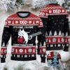 Black Cat Christmas Movies Funny Ugly Sweaters Adults Black Cat Christmas Movies Funny Ugly Sweaters Adults