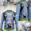 Black Cat Snowman Big And Tall Ugly Christmas Sweater Black Cat Snowman Big And Tall Ugly Christmas Sweater