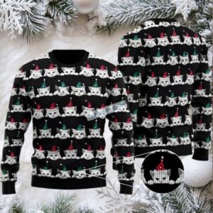 Cat Merry Catmas Funny Ugly Christmas Sweaters