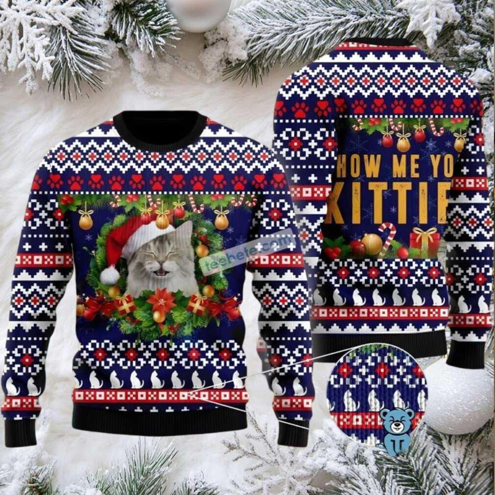 Cat Mom Show Me Your Kitties Cool Ugly Christmas Sweaters Cat Mom Show Me Your Kitties Cool Ugly Christmas Sweaters