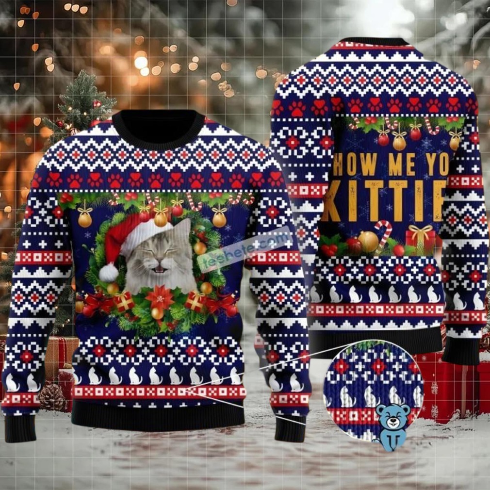 Cat Mom Show Me Your Kitties Cool Ugly Christmas Sweaters Cat Mom Show Me Your Kitties Cool Ugly Christmas Sweaters