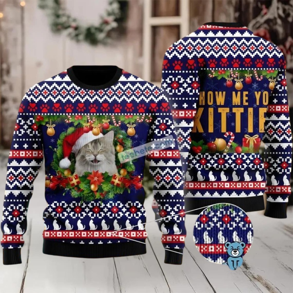 Cat Mom Show Me Your Kitties Cool Ugly Christmas Sweaters Cat Mom Show Me Your Kitties Cool Ugly Christmas Sweaters