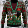 Cat Jesus Is The Reason Couples Ugly Christmas Sweaters Cat Jesus Is The Reason Couples Ugly Christmas Sweaters