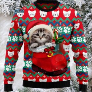 Cat Socks Big And Tall Ugly Christmas Sweaters