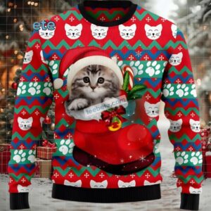 Cat Socks Big And Tall Ugly Christmas Sweaters