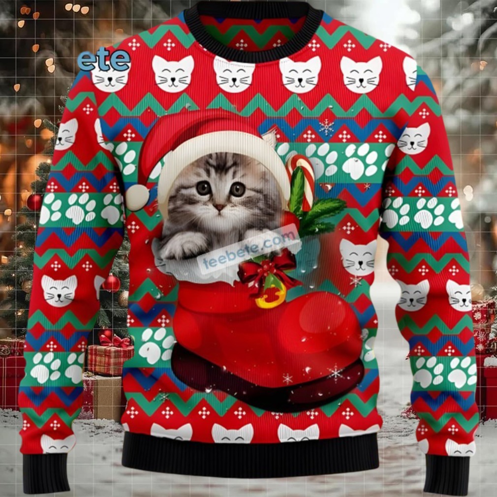 Cat Socks Big And Tall Ugly Christmas Sweaters