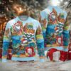 Funny Xmas Ugly Christmas Sweater Nice Naughty Mind Your Own Damn Business