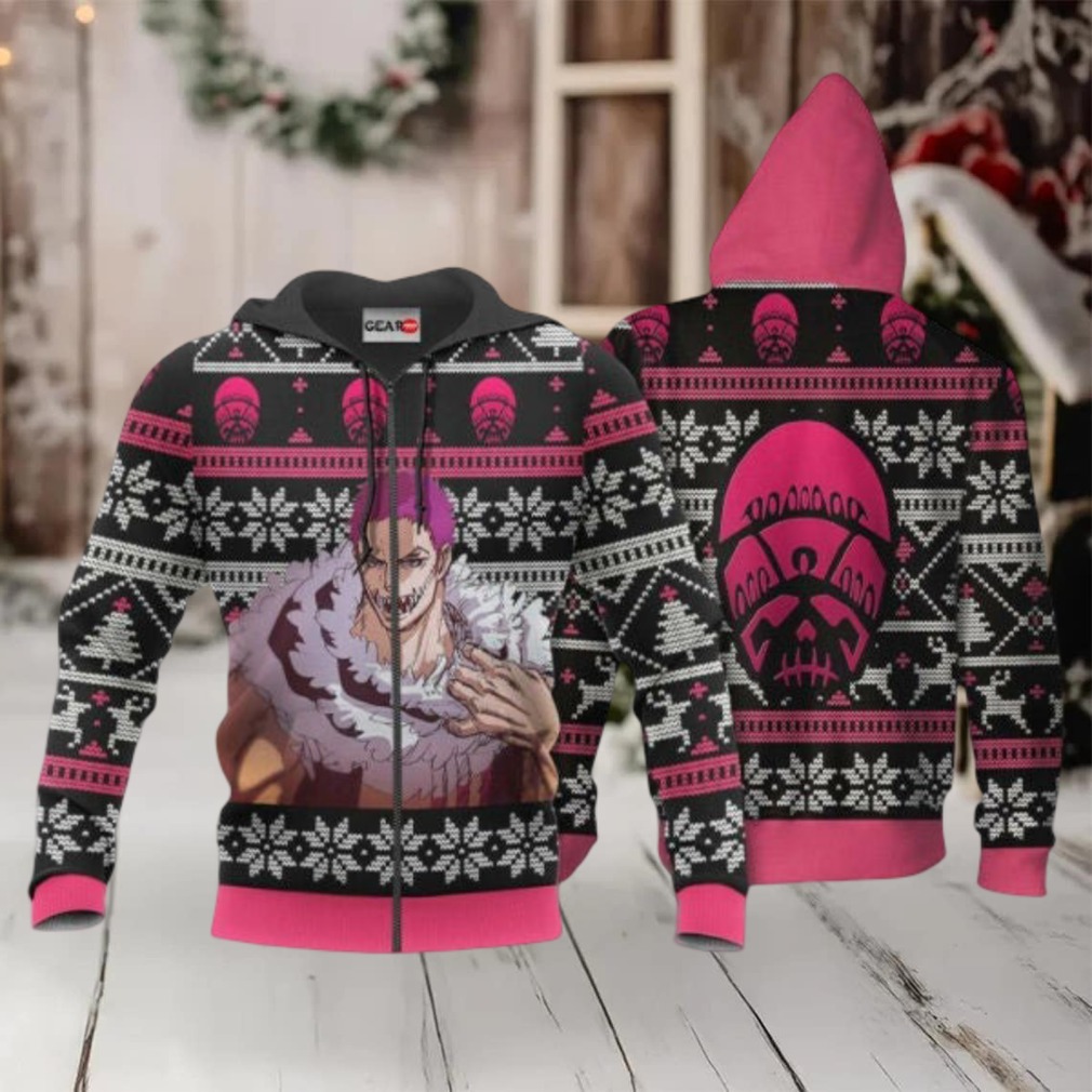 Charlotte Katakuri Ugly Christmas Sweater One Piece Anime 1k499 Fan Gift Stylist Unisex Cartoon Graphic Outfits Aop 3d Hoodie