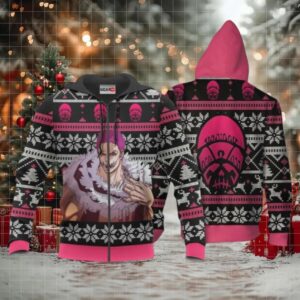 Charlotte Katakuri Ugly Christmas Sweater One Piece Anime 1k499 Fan Gift Stylist Unisex Cartoon Graphic Outfits Aop 3d Hoodie