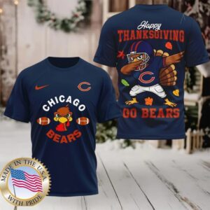 Chicago Bears NFL Turkey Game Happy Thanksgiving Shirt