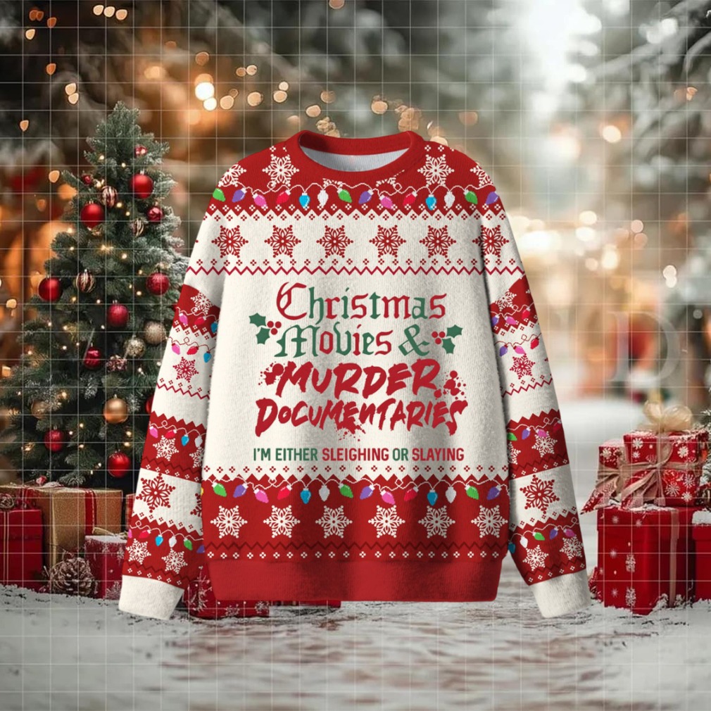 Christmas And Murder Ugly Sweaters