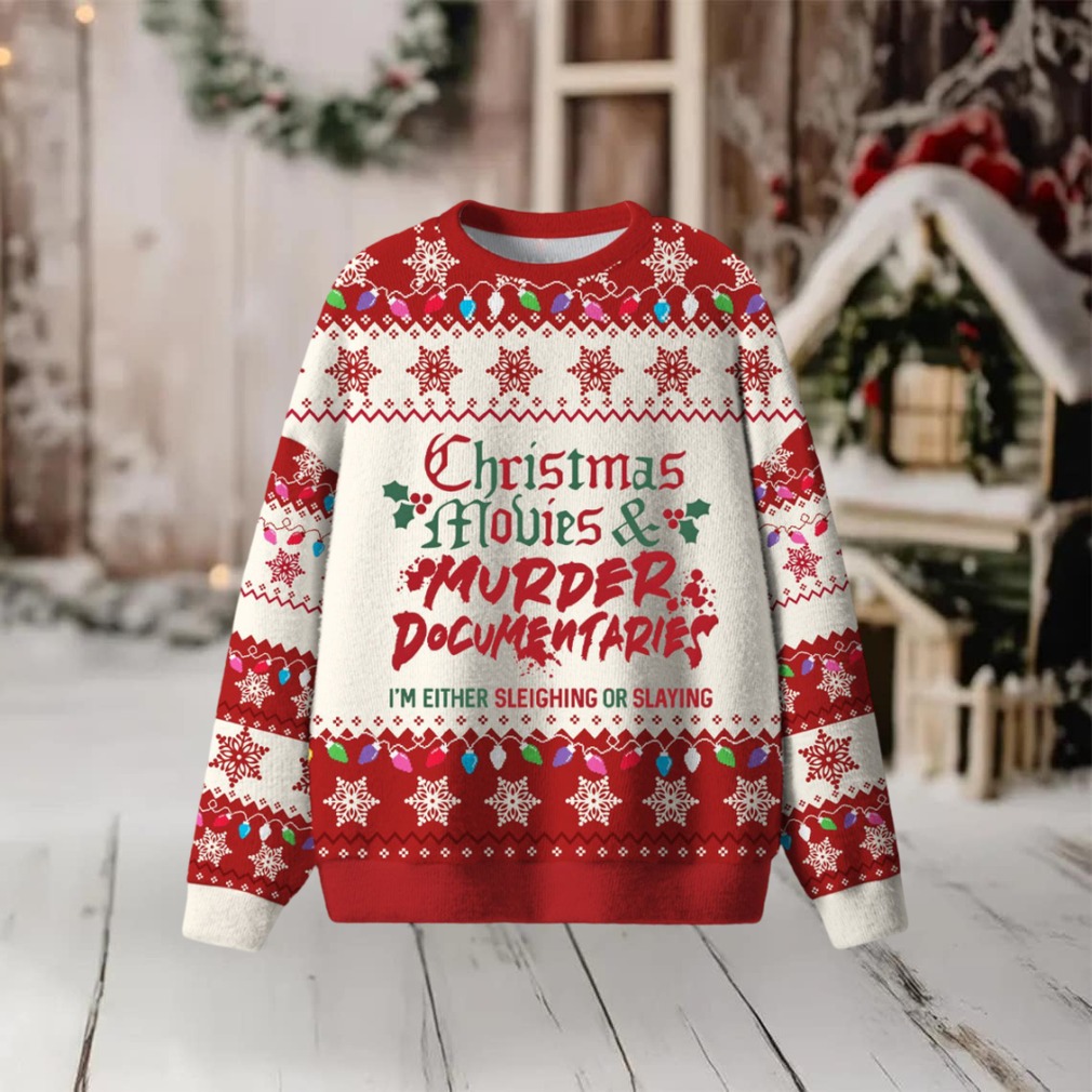 Christmas And Murder Ugly Sweaters
