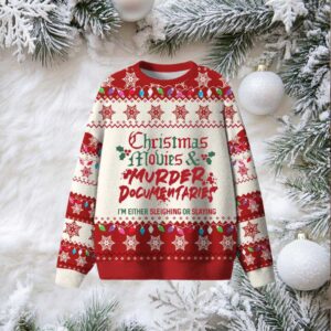 Christmas And Murder Ugly Sweaters