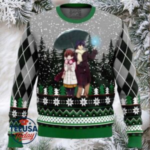 Christmas Couple Clannad Ugly Christmas Sweater