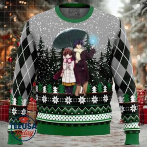 Christmas Couple Clannad Ugly Christmas Sweater