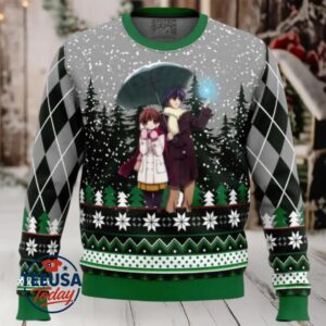 Christmas Couple Clannad Ugly Christmas Sweater