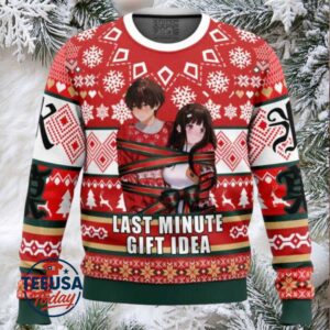 Christmas Gift Couple Hyouka Ugly Christmas Sweater