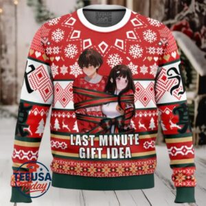 Christmas Gift Couple Hyouka Ugly Christmas Sweater