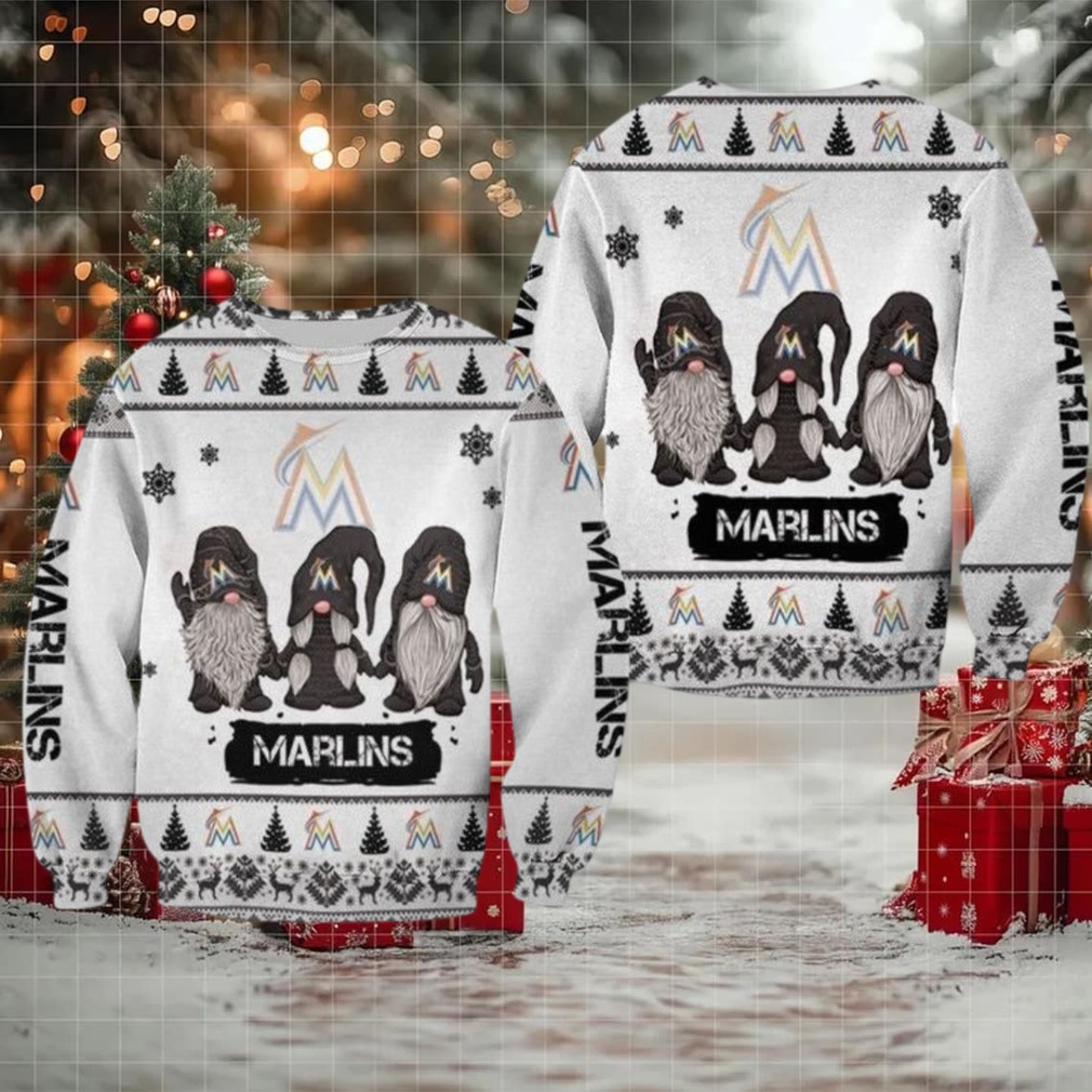 Christmas Gnomes Marlins Ugly Sweater Christmas 3D Sweater Christmas Gnomes Marlins Ugly Sweater Christmas 3D Sweater