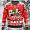Nine x Lisa x Twelve Terror in Resonance Ugly Christmas Sweater