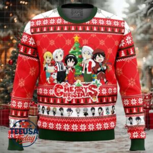 Christmas Power House Bungou Stray Dogs Ugly Christmas Sweater