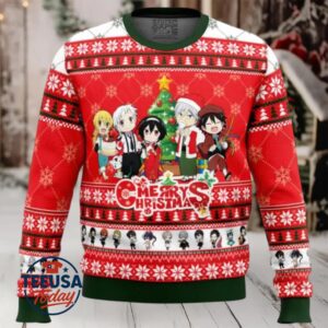 Christmas Power House Bungou Stray Dogs Ugly Christmas Sweater