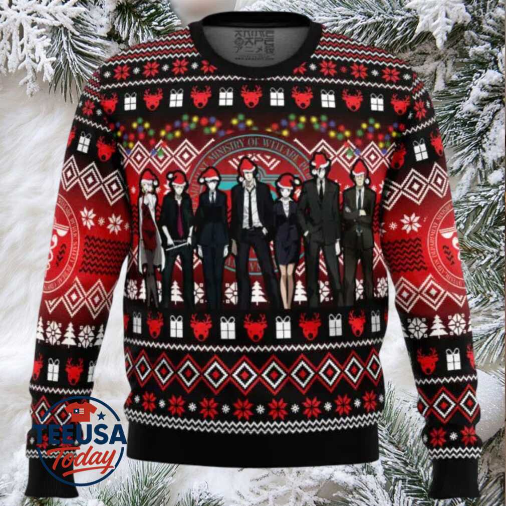 Christmas Staff Psycho Pass Ugly Christmas Sweater