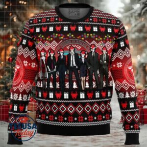 Christmas Staff Psycho Pass Ugly Christmas Sweater