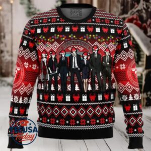 Christmas Staff Psycho Pass Ugly Christmas Sweater