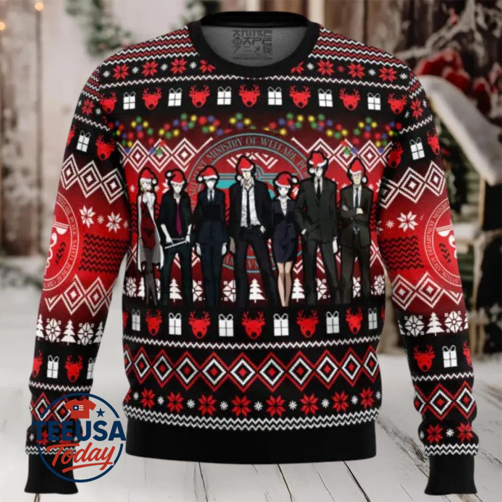 Christmas Staff Psycho Pass Ugly Christmas Sweater Christmas Staff Psycho Pass Ugly Christmas Sweater