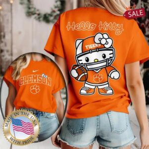 Clemson Tigers NCAA Hello Kitty Shirt