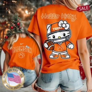 Clemson Tigers NCAA Hello Kitty Shirt